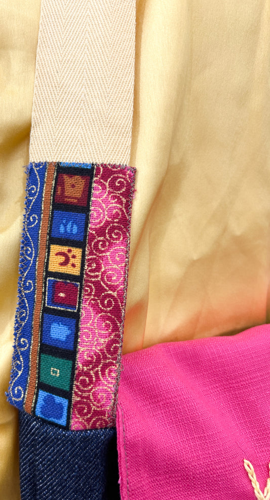 Custom Embroidered Crossbody Bag - KAREN (SOLD)