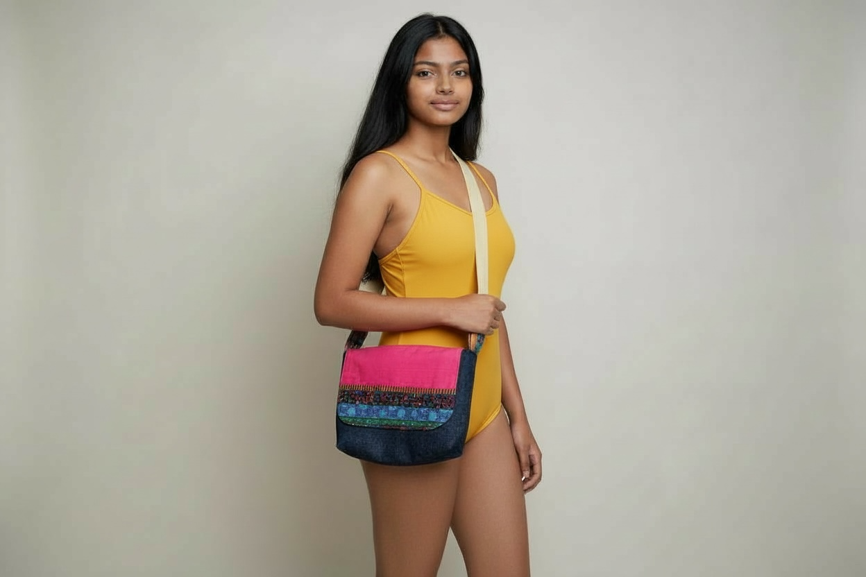 Bohemian Sunset Messenger Bag