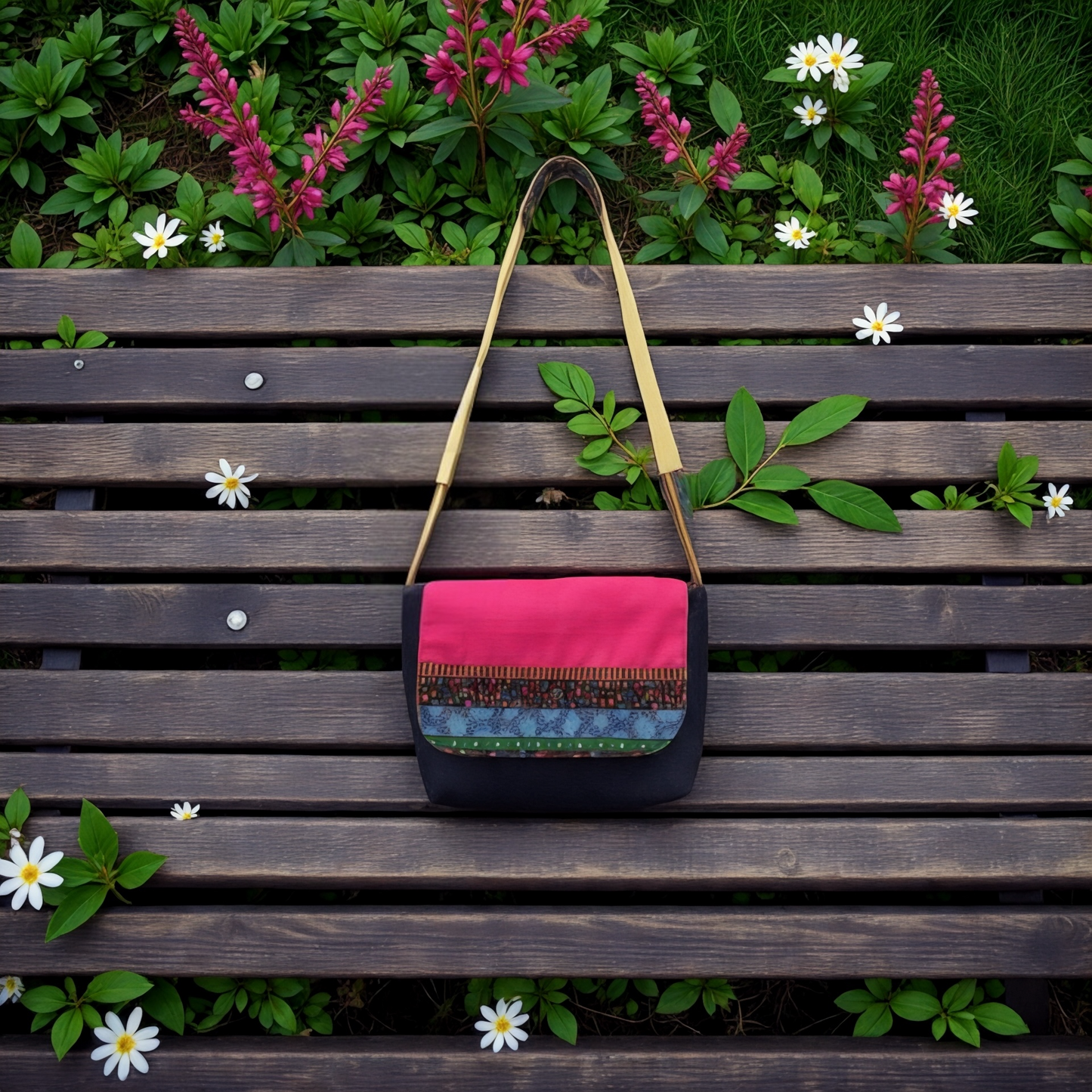 Bohemian Sunset Messenger Bag