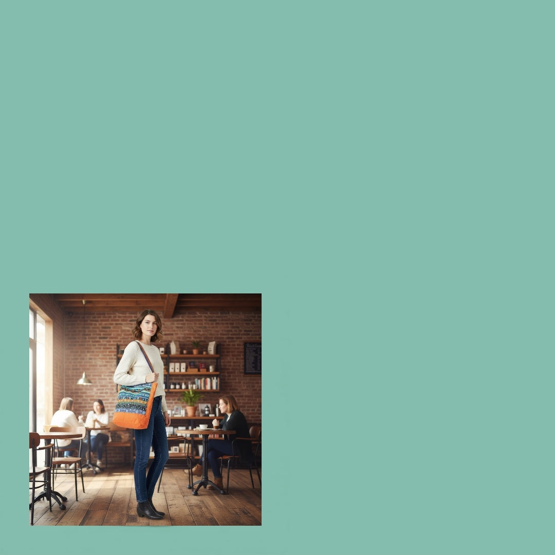 Eye-catching Boho inspired tote bag