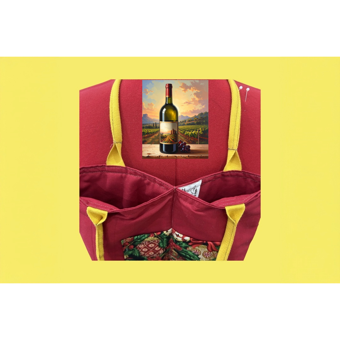 Wine Bottle Carrier Bag-Insulated